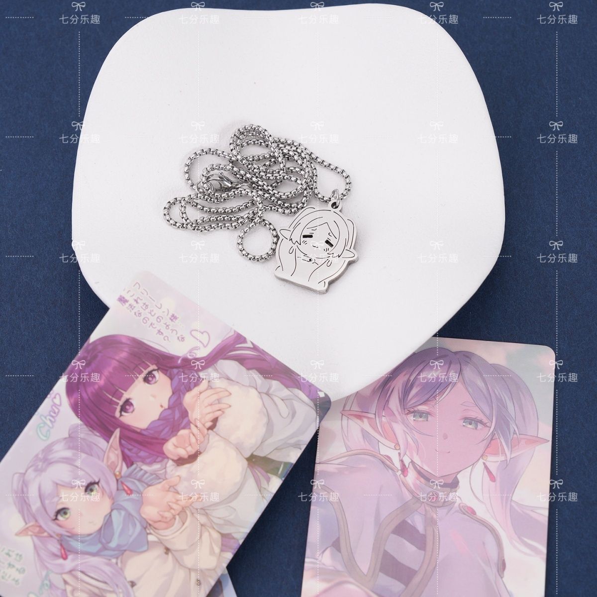 Anime Pendant Necklace - ฟรีเรน: ข้ามจุดจบของการเดินทาง สร้อยคอจี้ฟรีเรน เครื่องประดับคอสเพลย์อนิเมะ ของขวัญฮาโลวีน