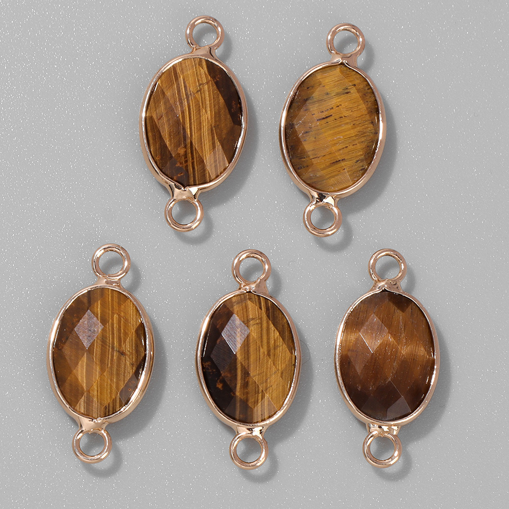 3ชิ้นจี้หินธรรมชาติเหลี่ยมเพชร - Crystal Pendant Necklace Natural Stone บทวิจารณ์และราคา
