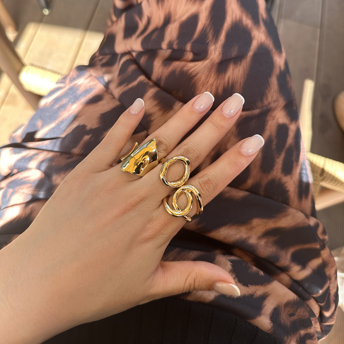 DIEZI 3 ชิ้น/เซ็ตใหม่ Punk แฟช - Vintage Punk Knuckle Rings Set บทวิจารณ์และราคา
