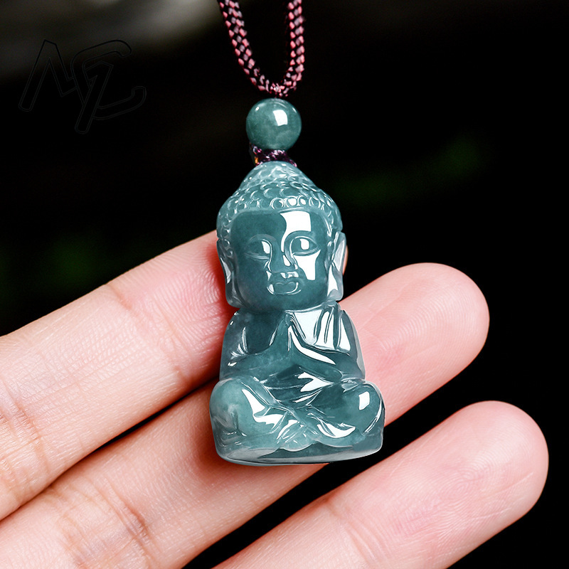 จี้สร้อยคอพระพุทธรูปแกะสลักจาก - Necklaces บทวิจารณ์และราคา