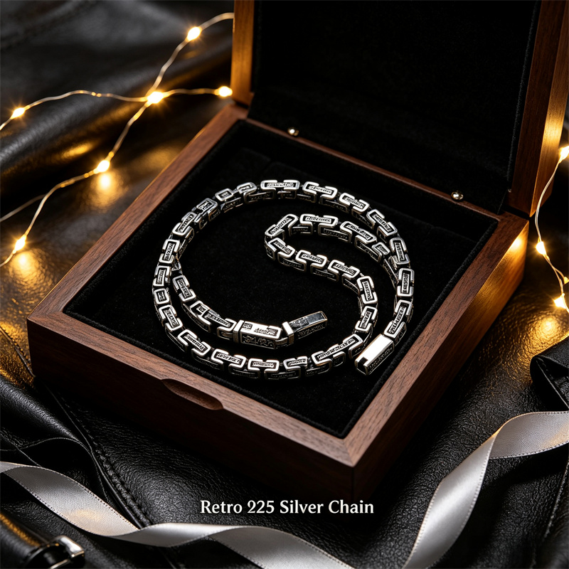 OUYADI สร้อยคอเงินแท้ 925 สไตล - 925 Sterling Silver Chain Necklace Men บทวิจารณ์และราคา
