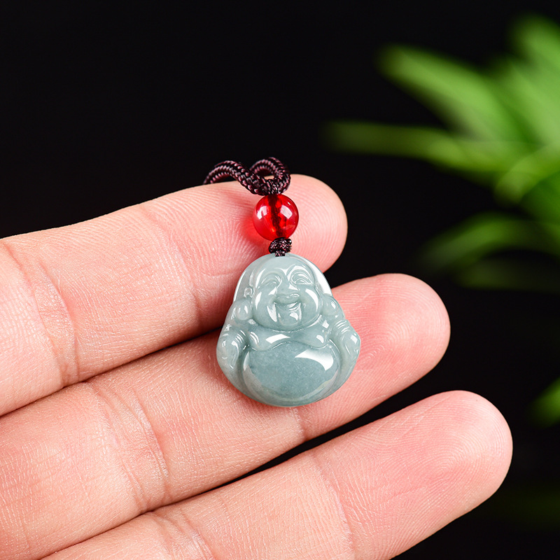 จี้พระกวนอิมหยกพม่า สร้อยคอแบบ - Necklaces บทวิจารณ์และราคา