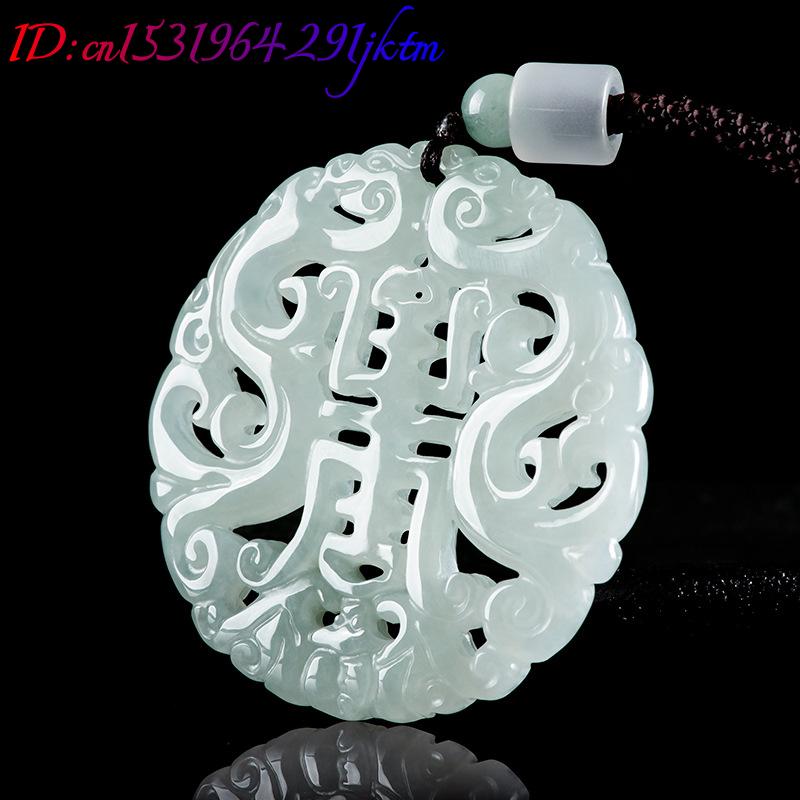 หยกพม่า จี้มังกร สร้อยคอ ของขว - Necklaces บทวิจารณ์และราคา