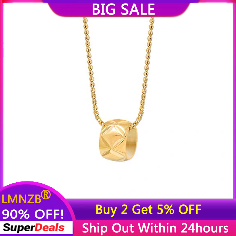 สร้อยคอจี้ลูกปัดกลมรูปสี่เหลี่ - Cross Pendant Necklace Gold บทวิจารณ์และราคา