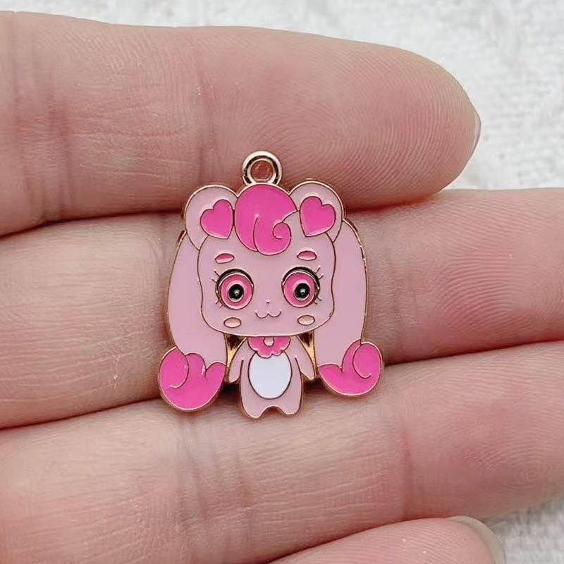 จี้โลหะผสมลายการ์ตูนน่ารัก 10  - Earrings บทวิจารณ์และราคา