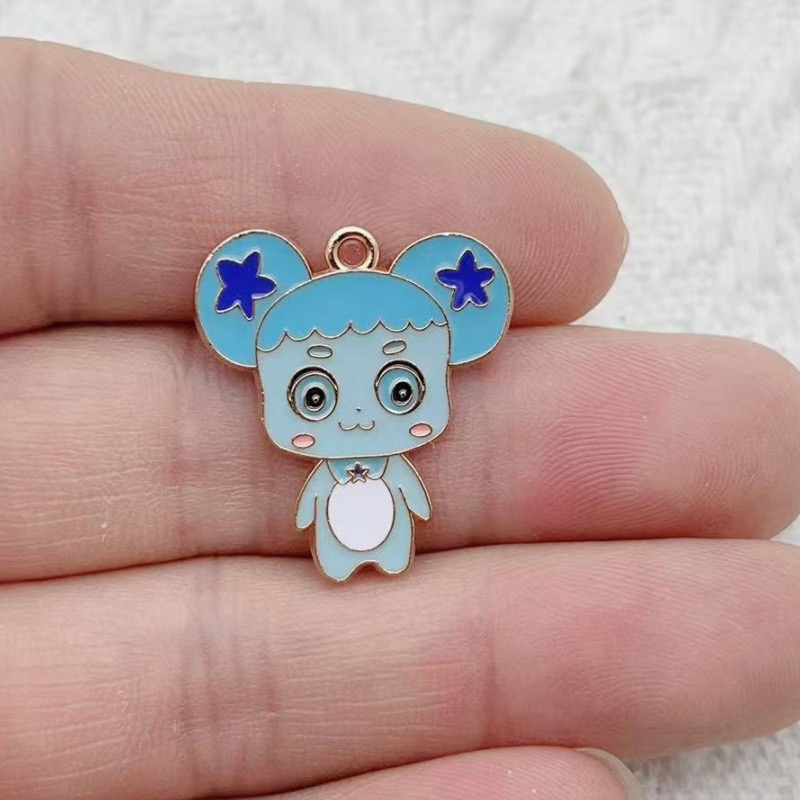 จี้โลหะผสมลายการ์ตูนน่ารัก 10  - Earrings บทวิจารณ์และราคา