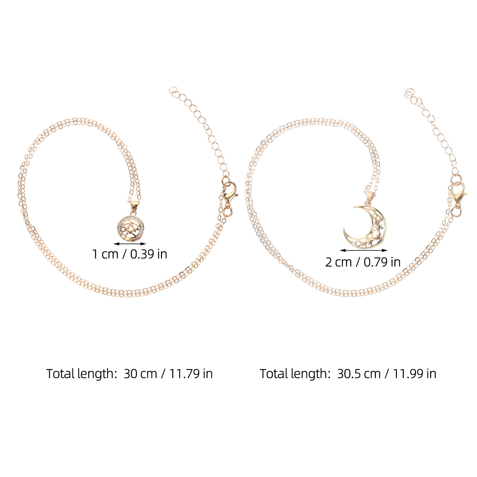 ชุดสร้อยคอพระอาทิตย์และพระจันท - Magnetic Couple Matching Necklaces บทวิจารณ์และราคา