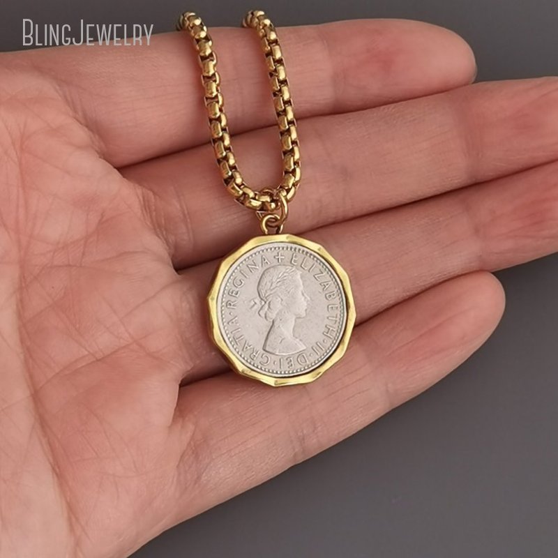 10pcs กันน้ําสแตนเลสสตีลกล่องเ - Cross Pendant Necklace Gold บทวิจารณ์และราคา