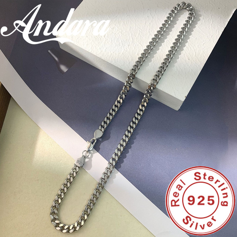 Original 925 เงินสเตอร์ลิง 8MM - Cuban Link Chain 12Mm บทวิจารณ์และราคา