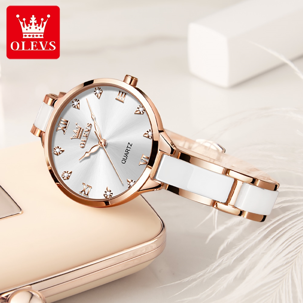 OLEVS 5872 นาฬิกาผู้หญิงนาฬิกา - Watch Accessories บทวิจารณ์และราคา