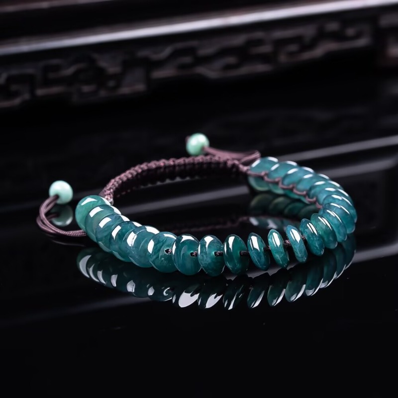 สร้อยข้อมือลูกปัดอะบาคัสสีน้ำเ - Bracelets บทวิจารณ์และราคา