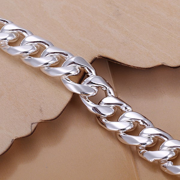 20-24นิ้ว925สเตอร์ลิงเงินคลาสส - 925 Sterling Silver Chain Necklace Men บทวิจารณ์และราคา
