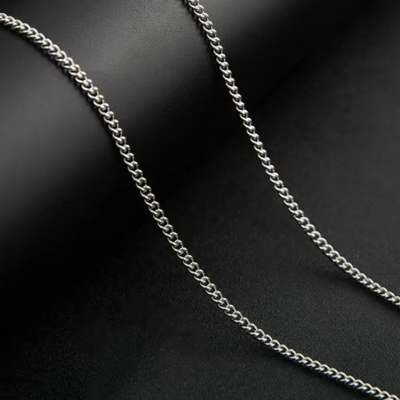 สร้อยคอคิวบันผู้ชายขนาด 2 มม.  - Cuban Link Chain 12Mm บทวิจารณ์และราคา