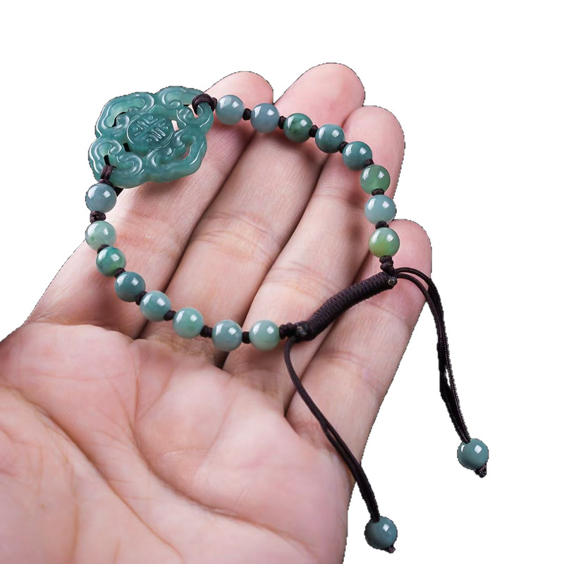 กำไลหยกแท้เกรด A ดีไซน์ดั้งเดิ - Bracelets บทวิจารณ์และราคา