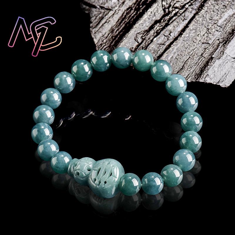 พม่า Jadeite Gourd สร้อยข้อมือ - Bracelets บทวิจารณ์และราคา