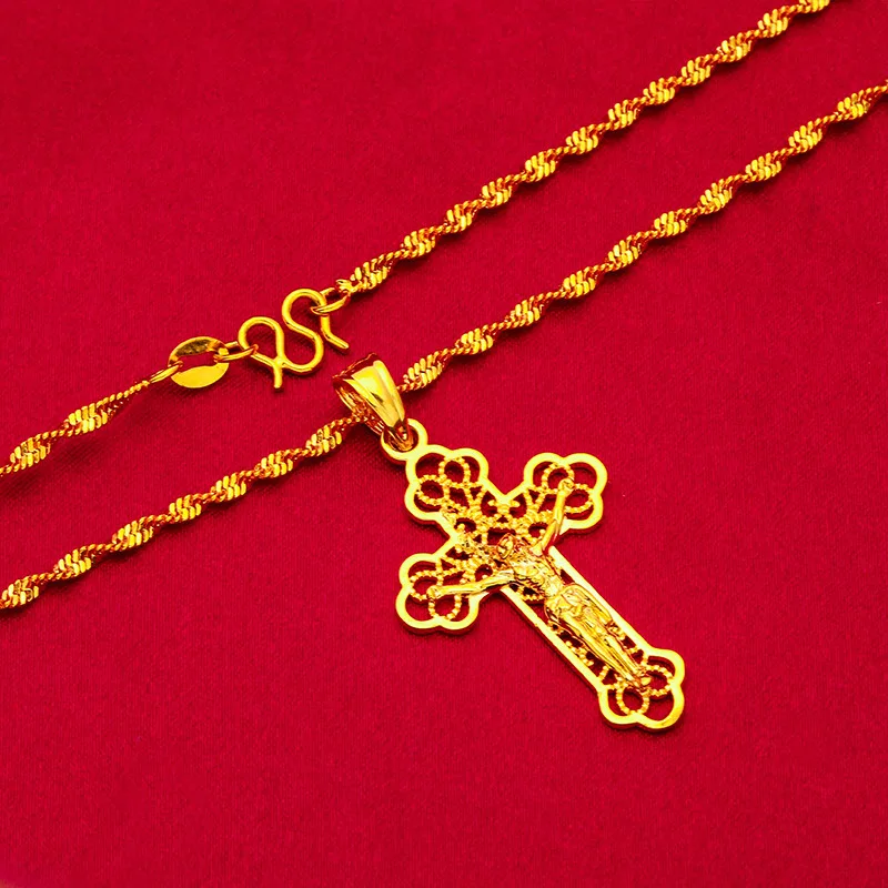 บรีเอ็กซ์ จิวเวลรี่ อินส์ สร้อ - Cross Pendant Necklace Gold บทวิจารณ์และราคา