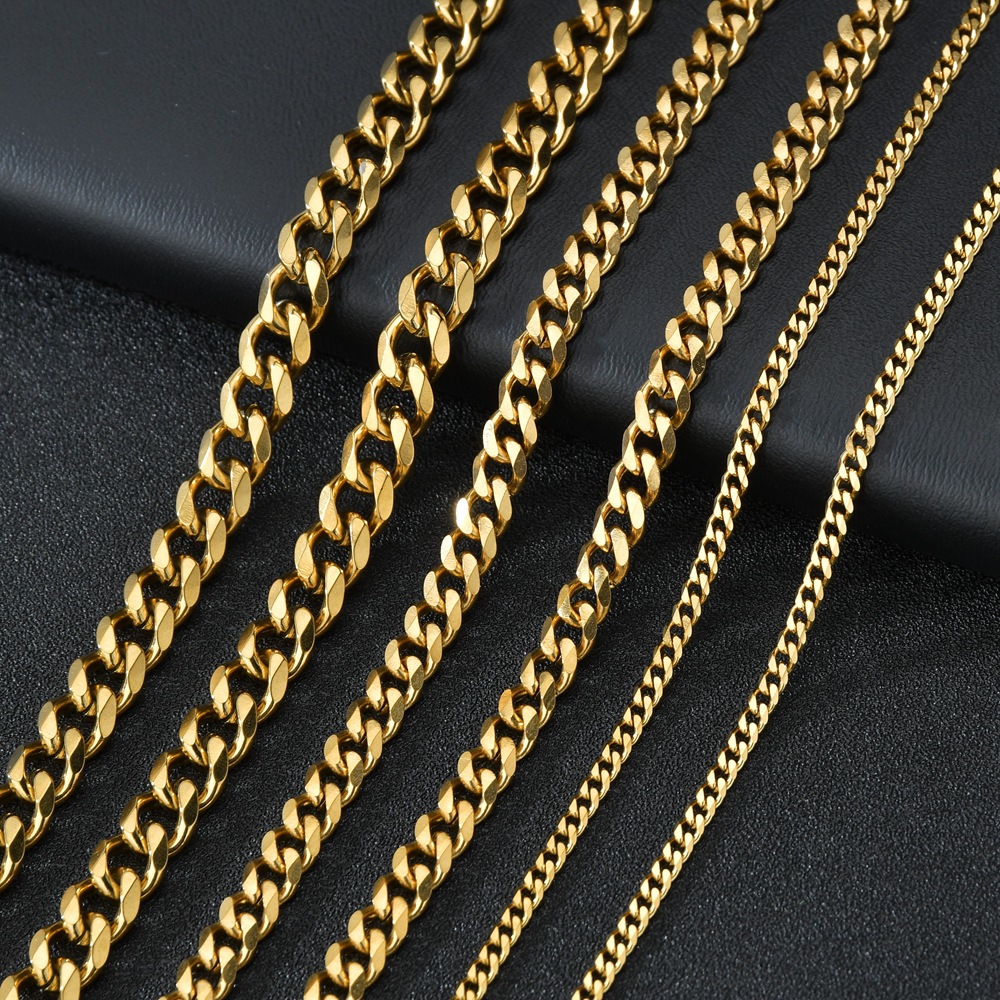 1 ชิ้นขนาด 3.6 มม./5 มม./7 มม. - Cuban Link Chain 12Mm บทวิจารณ์และราคา