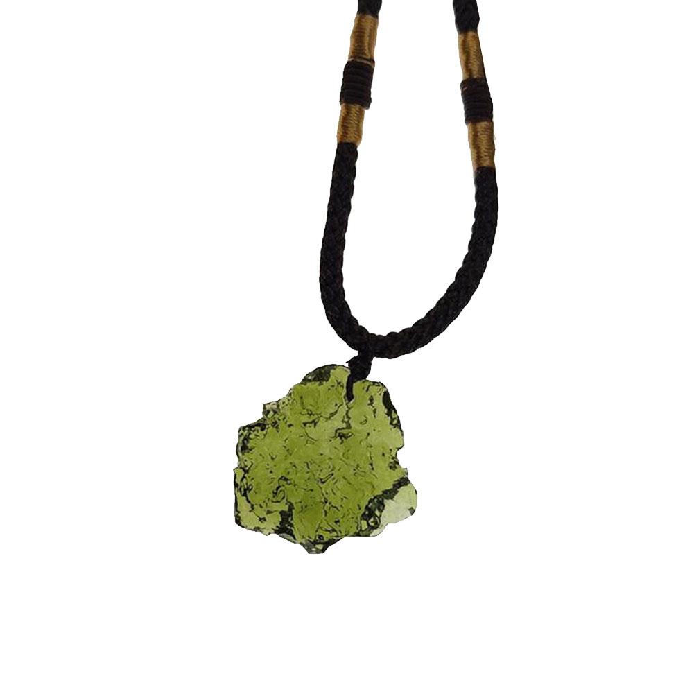 ธรรมชาติที่ไม่ซ้ํากันคริสตัลคว - Crystal Pendant Necklace Natural Stone บทวิจารณ์และราคา