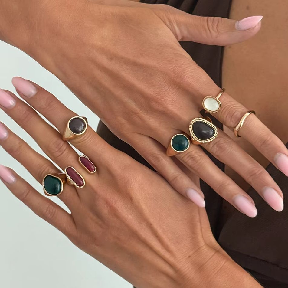 IngeSight.Z ชุด 7 ชิ้น/เซ็ต แห - Vintage Punk Knuckle Rings Set บทวิจารณ์และราคา