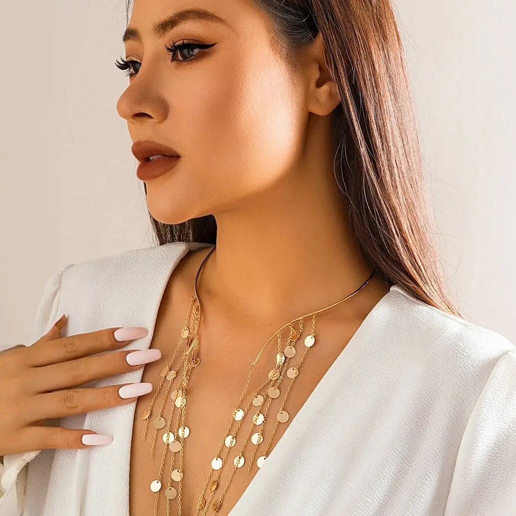 สร้อยคอโชกเกอร์เซ็กซี่ยาวพู่เล - Pearl Choker Necklace Vintage บทวิจารณ์และราคา