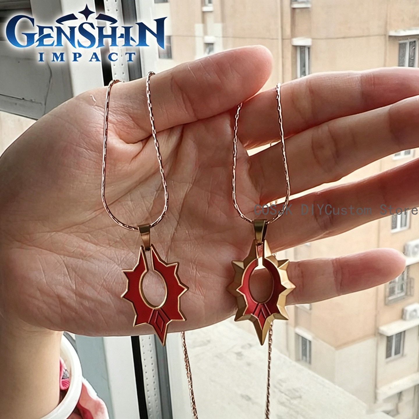 สร้อยคอจี้ตัวละครมาวุยกาจากเกม - Anime Pendant Necklace บทวิจารณ์และราคา