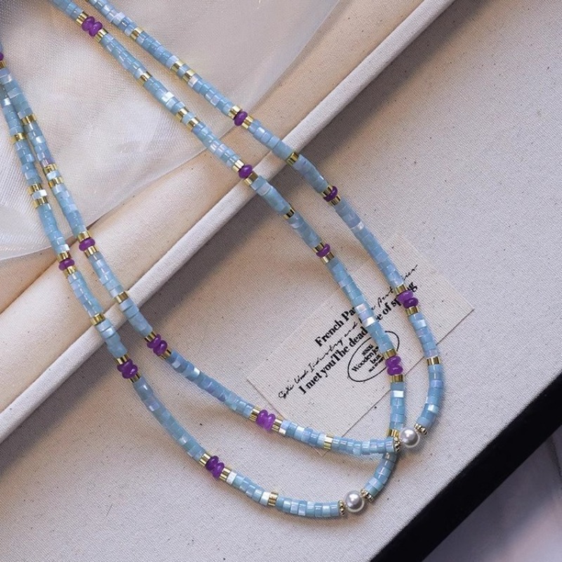 มินาร์ สร้อยคอประดับลูกปัดคริส - Pearl Choker Necklace Vintage บทวิจารณ์และราคา