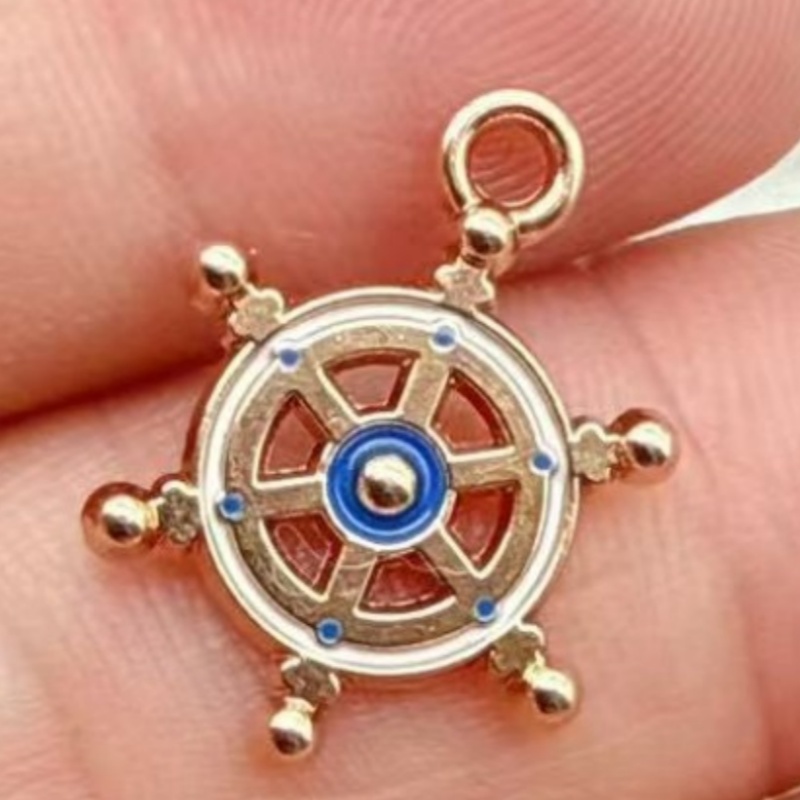 อุปกรณ์ DIY ลายเรือใบสีกรมท่า  - Earrings บทวิจารณ์และราคา