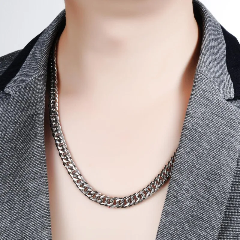 สร้อยคอเงินแท้ 925 ขนาด 45-60  - Cuban Link Chain 12Mm บทวิจารณ์และราคา