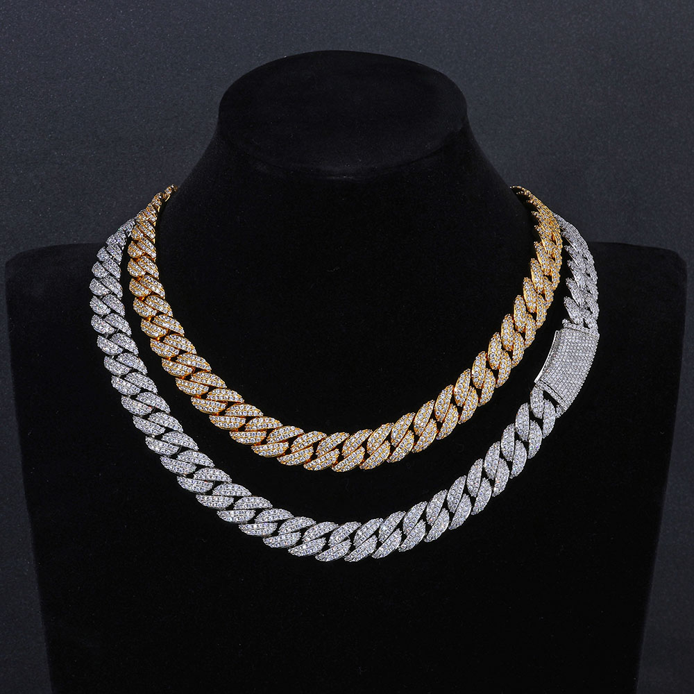 ESKEEM สไตล์ใหม่ สร้อยคิวบันปร - Cuban Link Chain 12Mm บทวิจารณ์และราคา