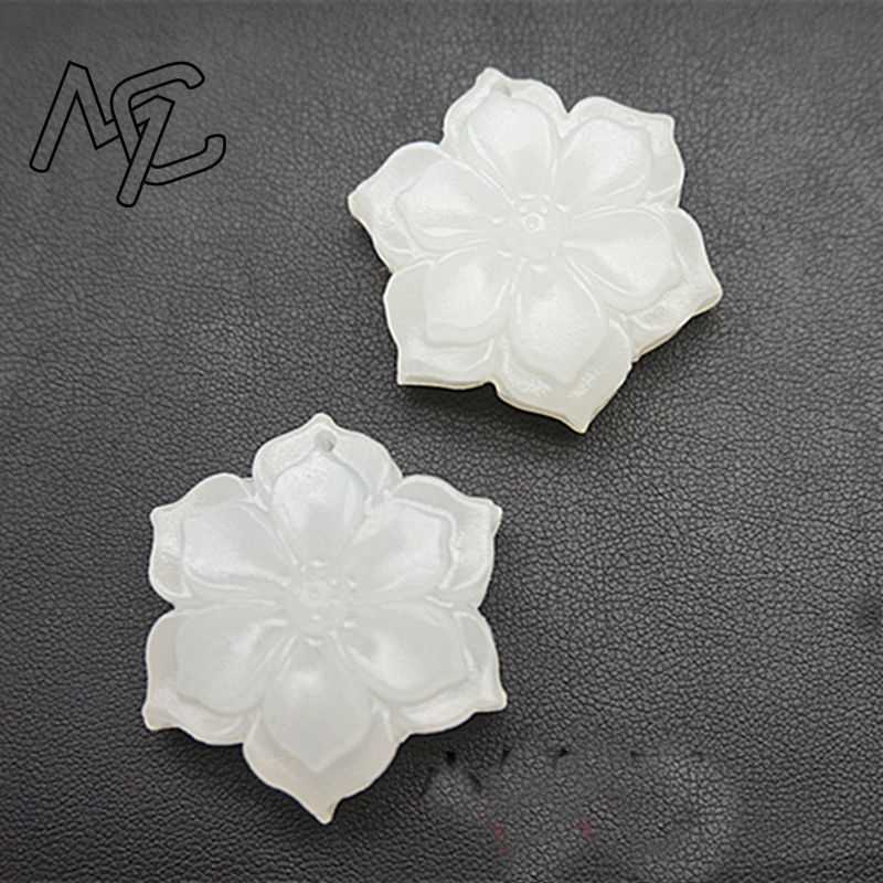 จีนธรรมชาติหยกสีขาวห้าเหลี่ยมด - Necklaces บทวิจารณ์และราคา
