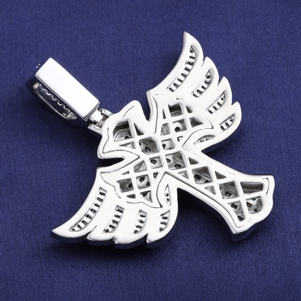 Hip Hop เพชร 18 K Gold Plated  - Cross Pendant Necklace Gold บทวิจารณ์และราคา
