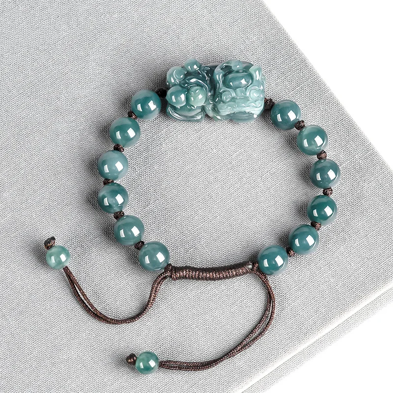 Jadeite bixiu กำไลข้อมือเครื่อ - Bracelets บทวิจารณ์และราคา